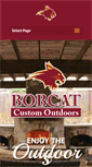 Mobile Screenshot of bobcatcustomoutdoors.com